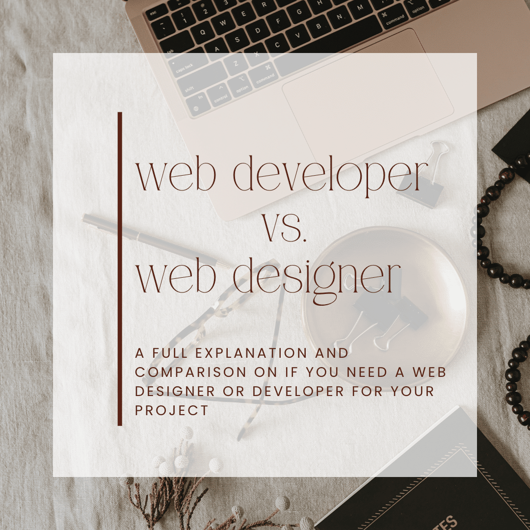 web designer vs web developer - who you should hire for your next project